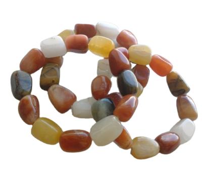 China CLASSIC Natural Stone Jade Bangle Bracelet Gobi Lucky Jade Beads Bracelets For Women for sale