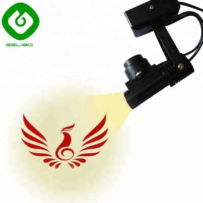 China Hotel new generation 15W rotation led gobo logo light for holiday decoration and shop advertising for sale