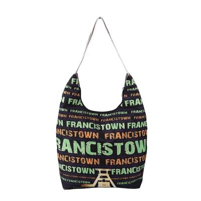 China New Large Capacity Shopping Bags Custom Cross - Body Bag For Summer 2021 With Francistown High Quality Printed Stylish Shoulder Bag for sale