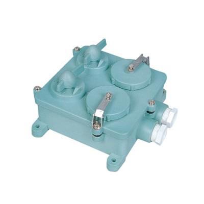 China 792832 250V MARINE WATERPROOF (DOUBLE SOCKET BOX 2P+E)*2 WITH SWITCH CZXS CZXS for sale