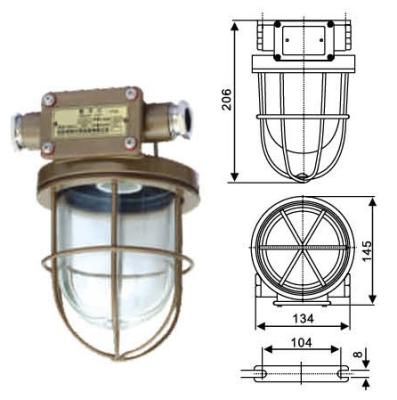 China 24V 25W MARINE BRASS CCD9-5A CCD9-5A INCANDESCENT PENDANT LIGHT for sale