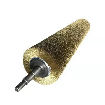 China Cleaning And Polishing New Type Screw Form Steel Wire Hair Brushes Screw For Industrial Polishing for sale