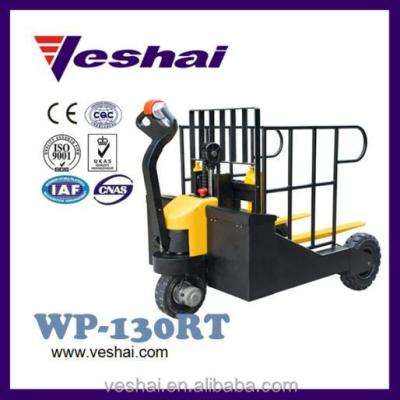 China Veshai electric all terrain pallet truck 1300kg for sale