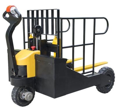 China Electric Farms Rough Terrain Pallet Truck 1300kg Capacity For Construction Site for sale