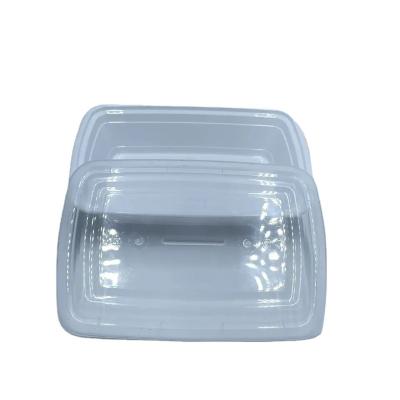 China Cheap Microwavable Made In China Plastic Disposable Lunch Takeout Containers Portable Food Container for sale