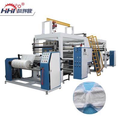 China High Speed ​​Hot Melt 1300MM 2600mm Adhesive Laminating Machine Products Line for sale