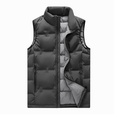 China Custom Fashionable Men's Logo Vest Down Vest Windproof Jacket QUICK DRY for sale