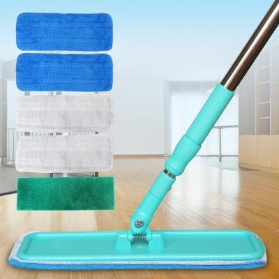 China Manufacturer Sustainable Wholesale Fashion Colorful Twist Wipes Floor Pad Cleaning Microfiber for sale