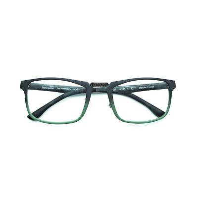 China Bescheinigung ISO12870 der Matte Black Fade To Green-Titan-Augen-Glas-52-21-140mm zu verkaufen