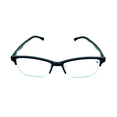 China Halber Rim Eyeglasses der nicht thermischen weiten Infrarotantireflexions-Augen-Glas-Männer 54mm zu verkaufen