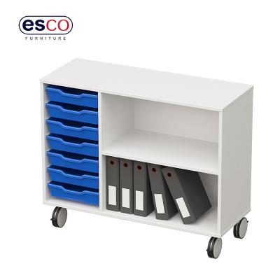 China Classroom Solid Wood Smart Mobile Storage Furniture for sale