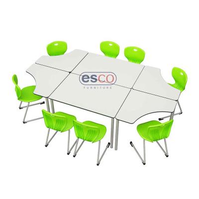 China School Sets Flexus Group Classroom Table And Chair For Conference for sale