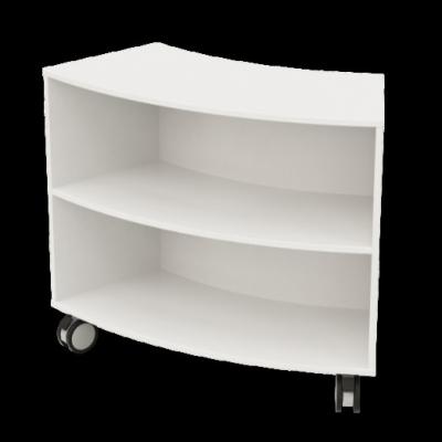 China ESCO Modern Small Wooden Shelves Curved Wooden Shelves for sale