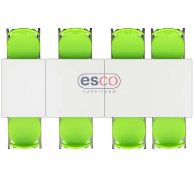 China Modern ESCO Flexus school table and chairs set for sale