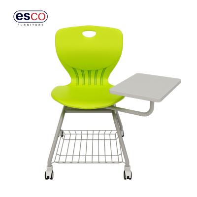 China Modern Max-Conference Plastic School Chair Student Chair With Tablet for sale