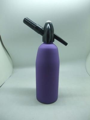 China Aluminum Bottle Whipped Cream Dispenser 250ml With Plastic Head en venta