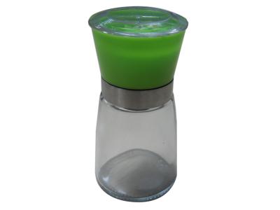 China Green Stainless Steel Salt And Pepper Mills Home Kitchen Tools for sale