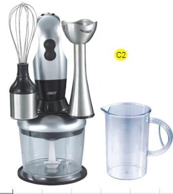 China 3 in 1 Kitchen Aid, 2 Speed 200W Powerful Stainless Steel Hand Blender, Stand Mixer with Stainless Steel Blade for sale