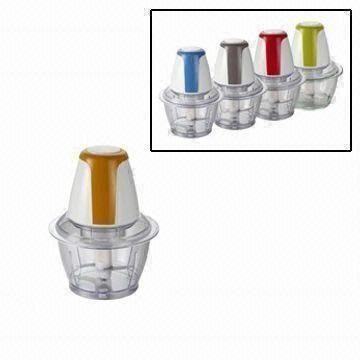 China Glass and Plastic Cup 220v - 240v, 100v - 127V 1L Electric Food Chopper with Safety Lock for sale