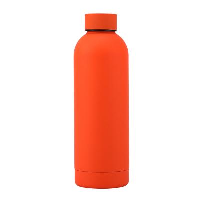 China Sustainable Custom Logo Water Bottle 350ml 500ml 750ml 1000ml Small Mouth Factory Sports Stainless Steel Vacuum Cup Insulated Drink Bottle for sale