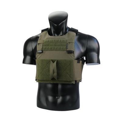 China Comfortable High Vis Plate Carriers Ranger Green Airsoft CQB CQC Wargame Hunting Military Police For Tactical Vest for sale