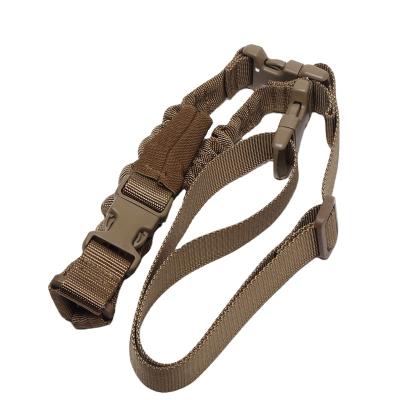 China Adjustable Tactical Military Army Shooting Equipment 2 Point Rifle Spear Strap Nylon Hunting Shooting Belt With Gun Sling for sale