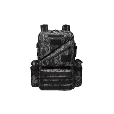 China Molle Army Camouflage Waterproof Oxford Waterproof Outdoor Backpack Hunting Camping Rucksack Military Bag With Tactical Rucksack for sale