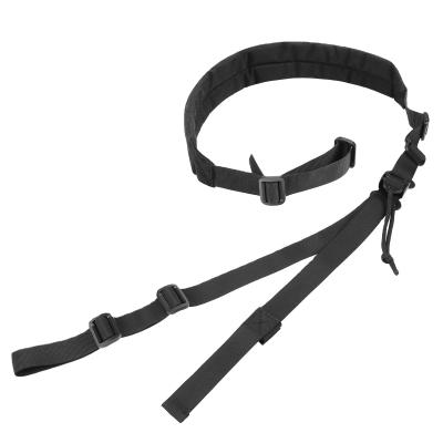 China Outdoor Hungting Quickly Adjust Military Combat Security Lanyard Nylon Shooting Hunting Accessories Retractable With Tactical Gun Sling for sale