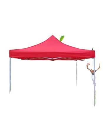 China Diamond Ground Nail Advertising Tent Hexagonal Can Be Printed Logo Stall Sunscreen Awning Rain Outdoor Tent Trade Show Telescopic Tent for sale