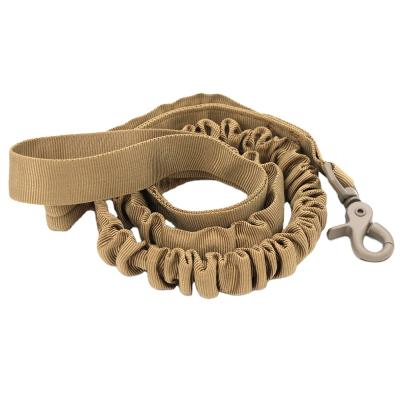 China Pet Exit Adjustable Tactical Police Bungee Pad Tethers Pet Nylon Stretching Training Accessories With Dog Leash for sale