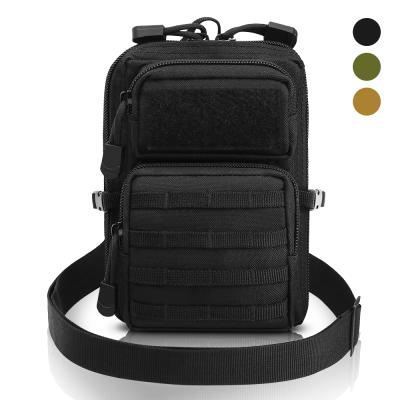 China Army Molle Police 1000D Molle Tactical Military EDC Nylon Pouch Outdoor Duty Tool Bag Hunting Tactical Military Pouch Waist Pack for sale