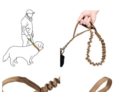 China Dogs Accesorios De Mascotas Tactical Dog Leash Strap Nylon Dog Walking Tactical Outdoor Sports Training Leash Dog Leash for sale