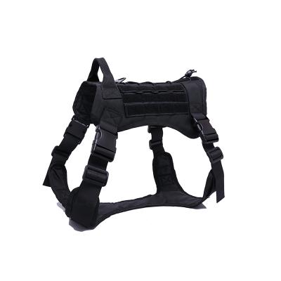 China Dogs Accesorios Para Mascotas Tactical Dog Harness Military Outdoor Medium Large Dogs Training Raising Molle Dog Vest for sale