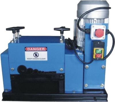 China Metal Scrap Cable Stripping Machine , Copper Wire Stripping Machine Double Ball Screw Driving for sale