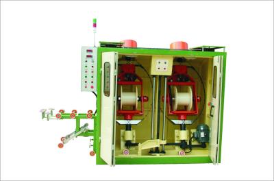 China Double Bobbin Wire Cable Twisting Machine 5HP Power With Back Twist Gear for sale