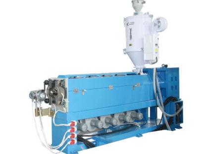 China Automatic Cable Extrusion Line With Auto Coiler For Building / Housing Wiring for sale