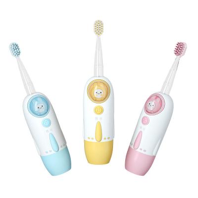 China Oral Hygiene Child Battery Operated Toothbrush 2021 Electric Automatic Anti-skid Toothbrush for sale