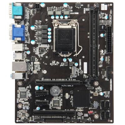 China OEM H410/B460 Factory Server/Workstation LGA Chipset 1200 Socket DDR4 32GB Computer Motherboard With USB 2.0 for sale