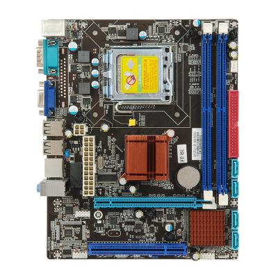 China Hot Sale Desktop PC VGA Panel M-ATX DDR2 RAM USB 2.0 LGA 775 g41 motherboard for sale