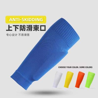 China Professional Shin Guard Teens Socks Pads Football Shields Legging Shin Guards QUICK DRY Soccer Sheaths Protective Gear for sale