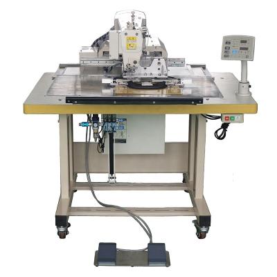 China Programmable Automatic Visor Flat Stitching Machine Visor Cap Sewing Machine for sale