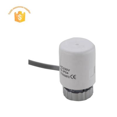 China Energy Saving Wax Filled Element l AC 230v Thermoelectric Actuator for sale