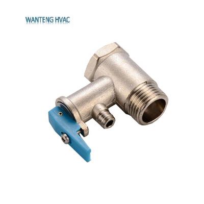 China General commercial insurance hot sale brass safety valve for electric water heater in YUHUAN for sale