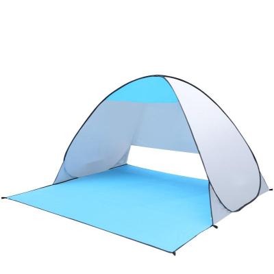 China Extended type 2021 new Quick-opening outdoor automatic folding double fishing beach picnic camping tent for sale