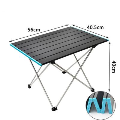 China Modern High Quality Outdoor Sports Aluminum Alloy Foldable Camping Portable Barbecue Table for sale