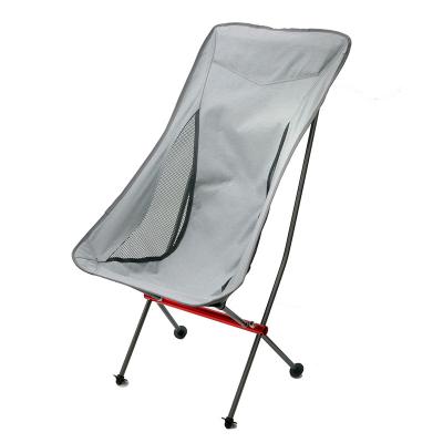 China Easy to carry and high quality portable ultra light folding chair aluminum alloy camping chair hot product mountaineering folding chair outdoor folding stool for sale