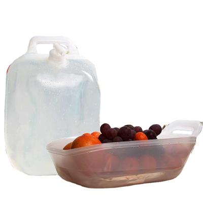 China Sustainable Outdoor Products Multifunctional Bucket 10L Self-propelled Car Drinking Water Bottle for sale