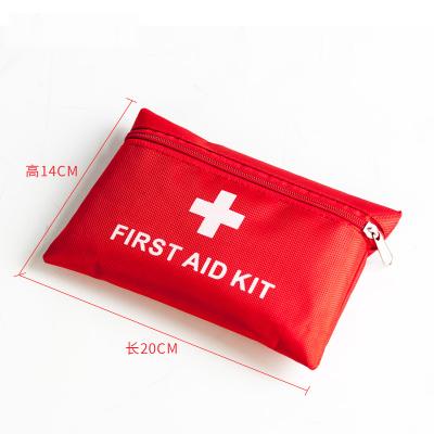 China Outdoor Sports Car Survival First Aid Kit 14 Pieces Car Outdoor Family Kit Rescue Kit Rescue Supplies for sale