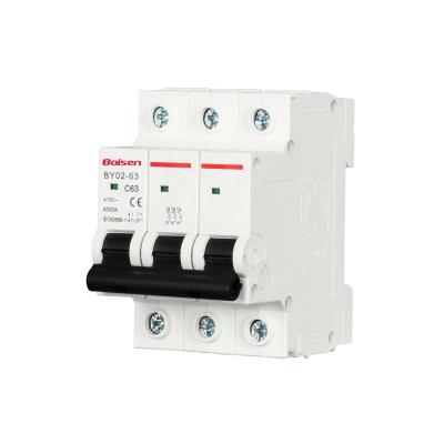 China IEC CE Certificate Solar PV DZ47-63 230 Volt Miniature Circuit Breakers 6KA 400 Volt DC MCB 1P 2P 3P 4P 6kA for sale