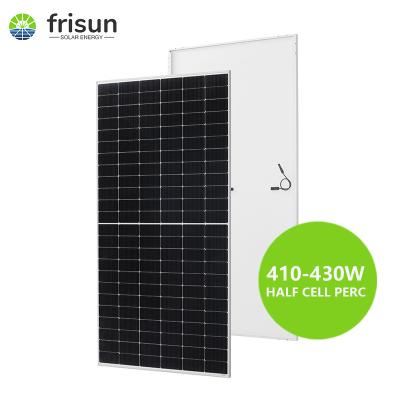 China Solar Power System Frisun Half Cut Cell Monocrystalline Silicon 550w 560w 570w  Solar Panel  for Solar System 10kw Plant use for sale